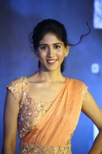 Actress Chandini Chowdary at Gaalivaana Web Series Pre Release Pictures 17