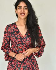 Actress Chandini Chowdary at Sammathame Movie Success Meet Pictures 02