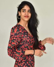 Actress Chandini Chowdary at Sammathame Movie Success Meet Pictures 08