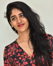 Actress Chandini Chowdary at Sammathame Movie Success Meet Pictures 09