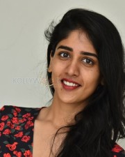 Actress Chandini Chowdary at Sammathame Movie Success Meet Pictures 13