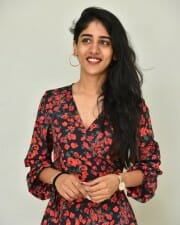 Actress Chandini Chowdary at Sammathame Movie Success Meet Pictures 19