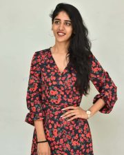Actress Chandini Chowdary at Sammathame Movie Success Meet Pictures 20
