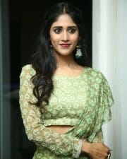 Actress Chandini Chowdary at Sammathame Movie Trailer Launch Pictures 10