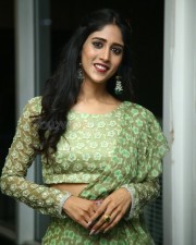 Actress Chandini Chowdary at Sammathame Movie Trailer Launch Pictures 20