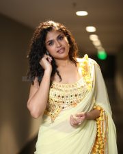 Actress Faria Abdullah at Gaaya Padda Simham Traiser Launch Event Pictures 01