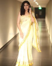 Actress Faria Abdullah at Gaaya Padda Simham Traiser Launch Event Pictures 16