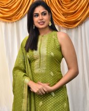 Actress Faria Abdullah at Trishul Visionary Studios Production No 4 Movie Opening Photos 01
