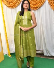 Actress Faria Abdullah at Trishul Visionary Studios Production No 4 Movie Opening Photos 15