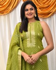 Actress Faria Abdullah at Trishul Visionary Studios Production No 4 Movie Opening Photos 16