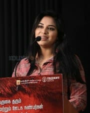 Actress Indhuja At Boomerang Movie Press Meet Pictures 08