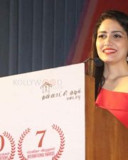 Actress Komal Sharma At Gnanaserukku Movie Audio Launch Pictures 02