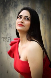 Actress Komal Sharma Red Dress Photoshoot Pictures 13