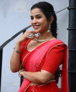 Actress Komalee Prasad at Sasivadane Movie Opening Pictures 29