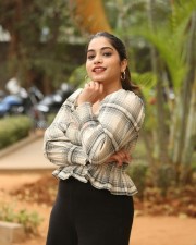 Actress Punarnavi Bhupalam At Oka Chinna Viramam Press Meet Photos 08