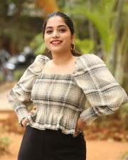 Actress Punarnavi Bhupalam At Oka Chinna Viramam Press Meet Photos 17