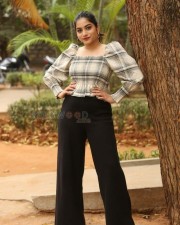 Actress Punarnavi Bhupalam At Oka Chinna Viramam Press Meet Photos 34