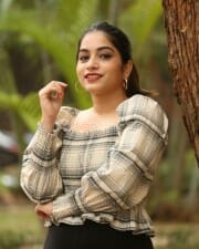 Actress Punarnavi Bhupalam At Oka Chinna Viramam Press Meet Photos 38