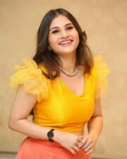 Actress Ramya Pasupuleti At First Rank Raju Pre release Event Pictures 04