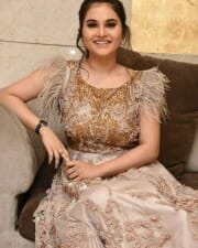 Actress Ramya Pasupuleti At Hushaaru Pre Release Function Pictures 09