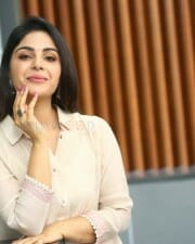 Actress Samyuktha Menon at Bimbisara Movie Interview Photos 10