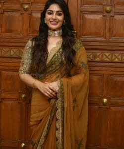 Actress Samyuktha Menon at Bimbisara Movie Pre Release Event Photos 02