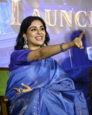 Actress Samyuktha Menon at Bimbisara Movie Trailer Launch Pictures 06