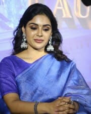 Actress Samyuktha Menon at Bimbisara Movie Trailer Launch Pictures 12