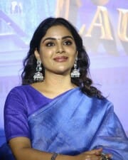 Actress Samyuktha Menon at Bimbisara Movie Trailer Launch Pictures 15