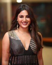 Actress Samyuktha Menon at Swayambu Teaser Launch Photos 03