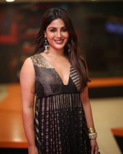 Actress Samyuktha Menon at Swayambu Teaser Launch Photos 17