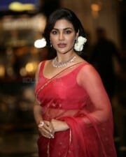 Actress Samyuktha Menon at Vaathi Movie Trailer Launch Photos 01