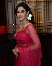 Actress Samyuktha Menon at Vaathi Movie Trailer Launch Photos 13