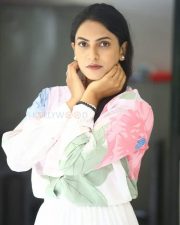 Actress Swetha Varma at Kondaveedu Movie Press Meet Photos 08