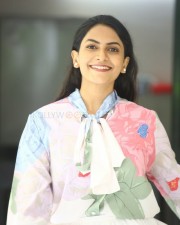 Actress Swetha Varma at Kondaveedu Movie Press Meet Photos 16