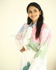 Actress Swetha Varma at Kondaveedu Movie Press Meet Photos 21