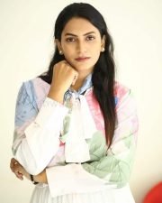 Actress Swetha Varma at Kondaveedu Movie Press Meet Photos 25