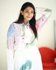 Actress Swetha Varma at Kondaveedu Movie Press Meet Photos 26