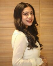 Actress Varsha Bollamma at Meet Cute Webseries Pre Release Event Pictures 02
