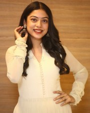 Actress Varsha Bollamma at Meet Cute Webseries Pre Release Event Pictures 15