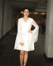 Actress Varsha Bollamma at Ooru Peru Bhairavakona Movie Press Meet Pictures 14