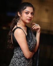 Actress Varsha Bollamma at Ooru Peru Bhairavakona Trailer Launch Pictures 21