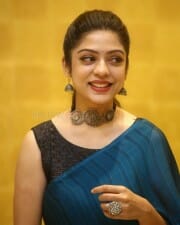 Actress Varsha Bollamma at Swathi Muthyam Movie Success Meet Photos 08