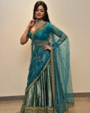 Actress Vimala Raman at Rudrangi Pre Release Event Photos 14