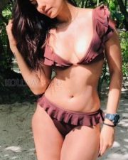 Bold Shreya Dhanwanthary in a Brown Bikini Photos 01 Bold Shreya Dhanwanthary in a Brown Bikini Photos 01