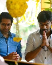 Dhanush Vaathi Movie Launch Stills 01
