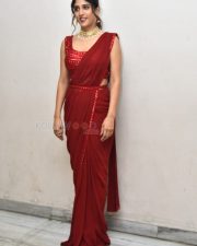 Heroine Chandini Chowdary at Music Shop Murthy Pre Release Event Photos 17