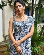 Heroine Chandini Chowdary at Santhana Prapthirasthu Trailer Launch Photos 11