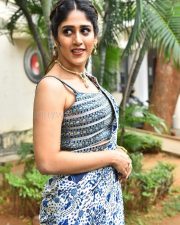 Heroine Chandini Chowdary at Santhana Prapthirasthu Trailer Launch Photos 25