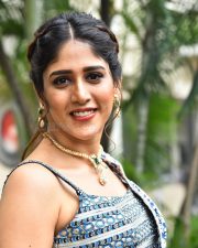 Heroine Chandini Chowdary at Santhana Prapthirasthu Trailer Launch Photos 26